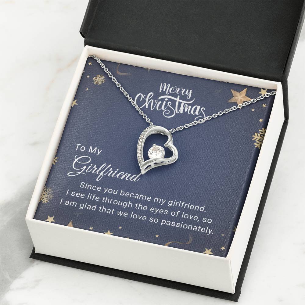 Merry Christmas to the Love of My Life - A Dazzling Necklace for My Beautiful Girlfriend A1074