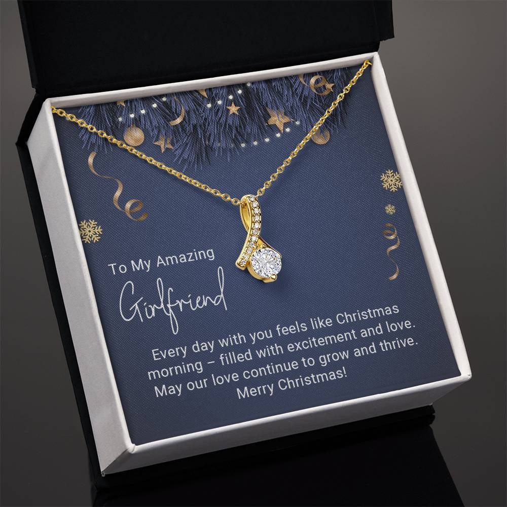 My Christmas Wish - A Necklace for My Beautiful Girlfriend A1076