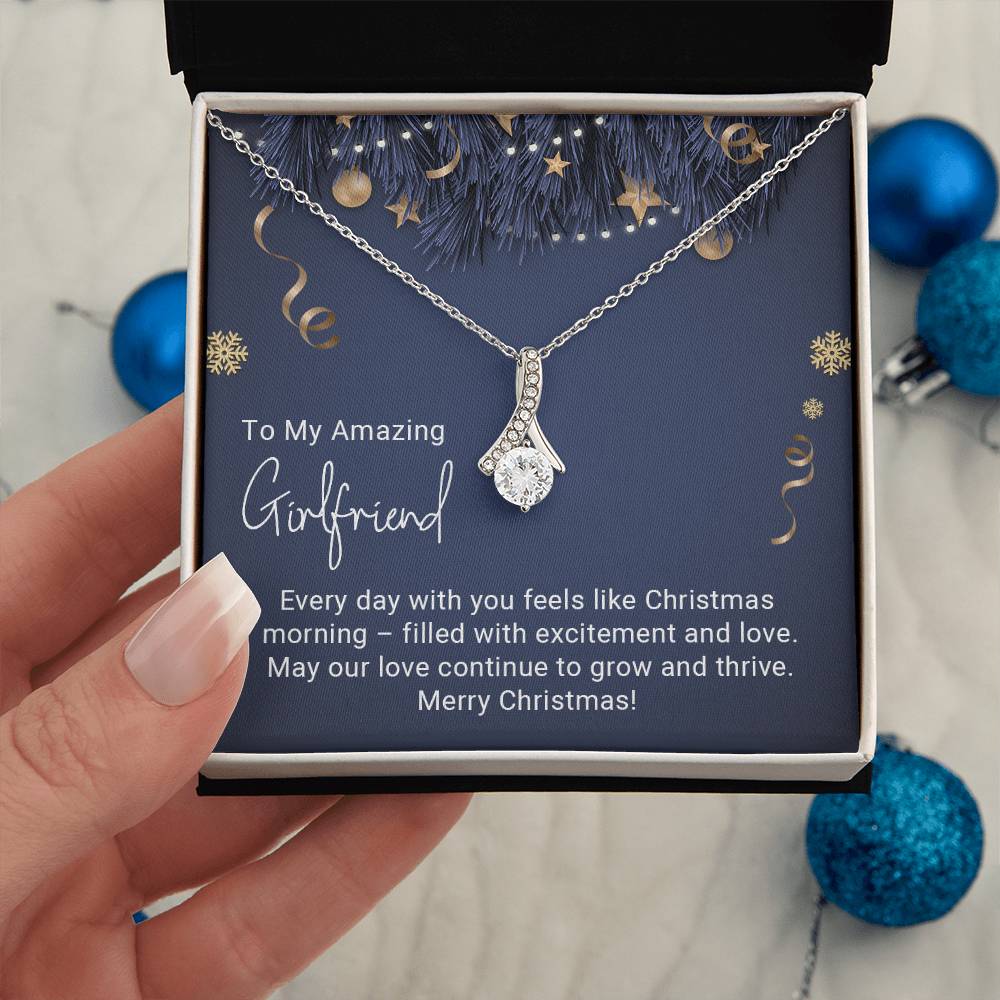 To My Christmas Queen - A Necklace of Love and Light A1077