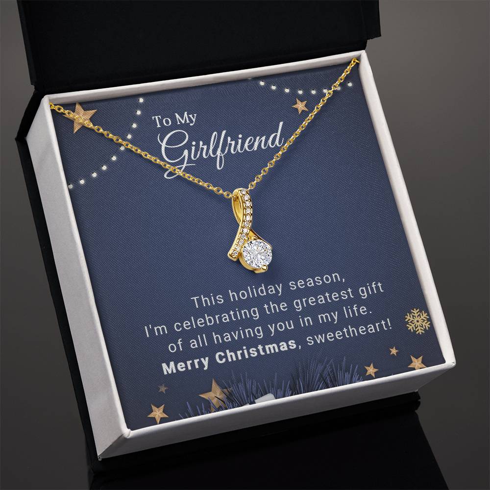 To My Christmas Queen - A Necklace of Love and Light A1077