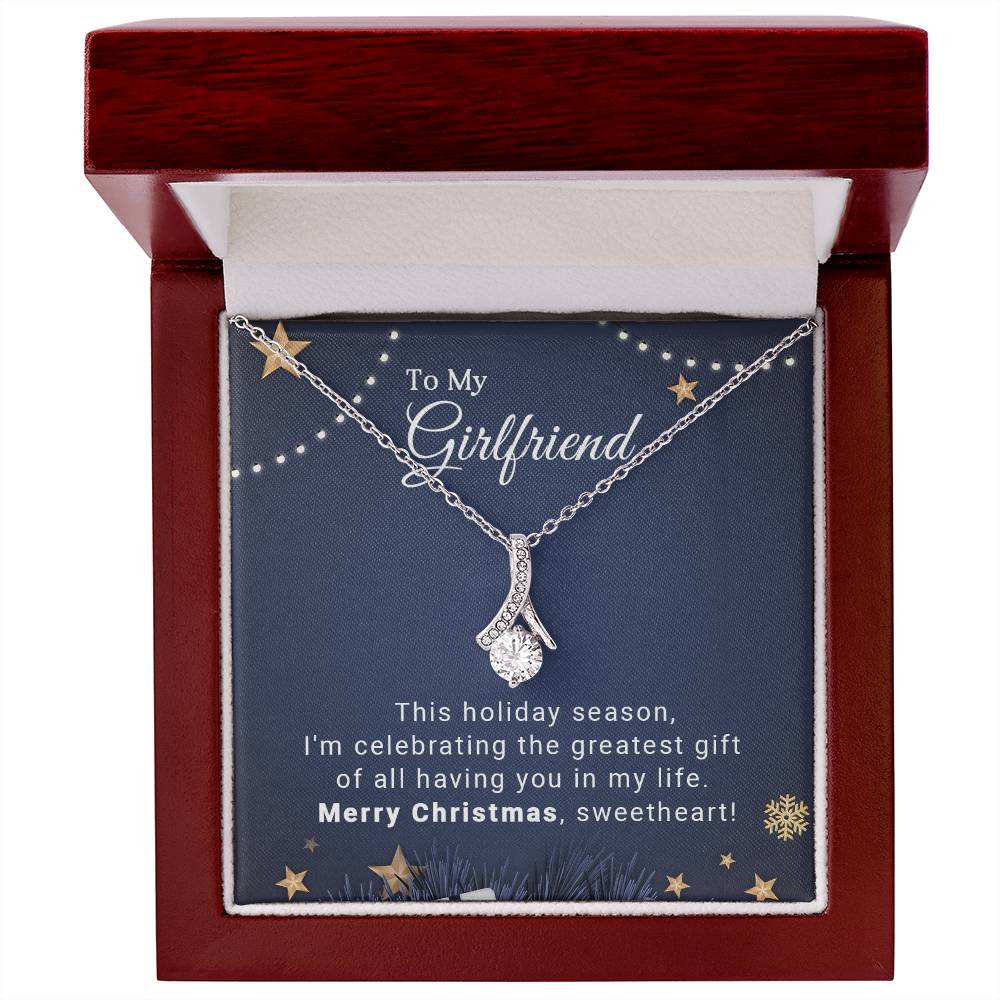 To My Christmas Queen - A Necklace of Love and Light A1077