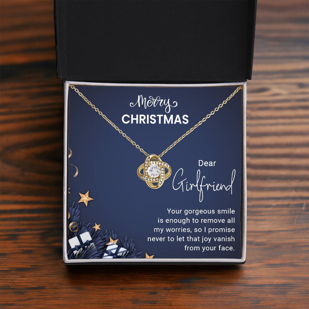 Christmas Magic for My Beautiful Girlfriend - A Necklace with Love A1078