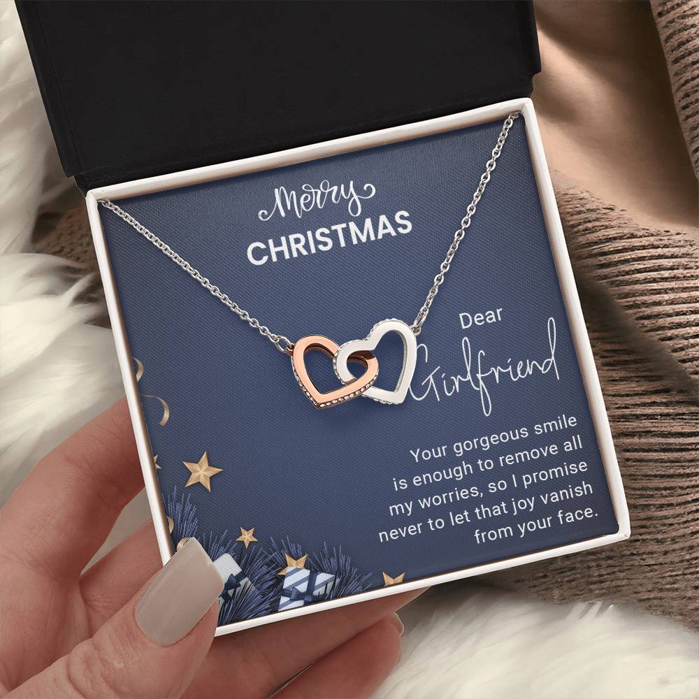 Christmas Magic for My Beautiful Girlfriend - A Necklace with Love A1078