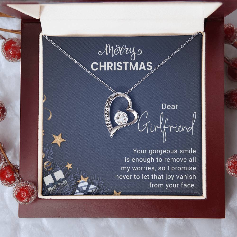 Christmas Magic for My Beautiful Girlfriend - A Necklace with Love A1078