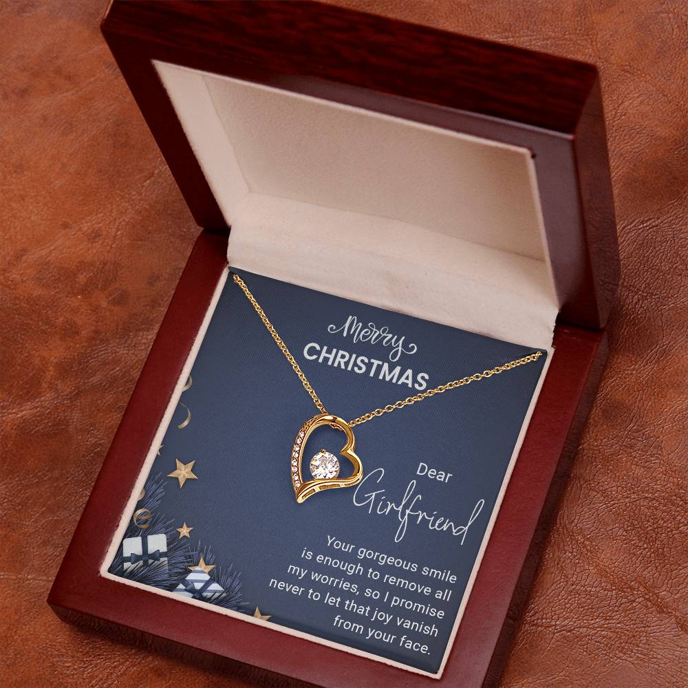 Christmas Magic for My Beautiful Girlfriend - A Necklace with Love A1078