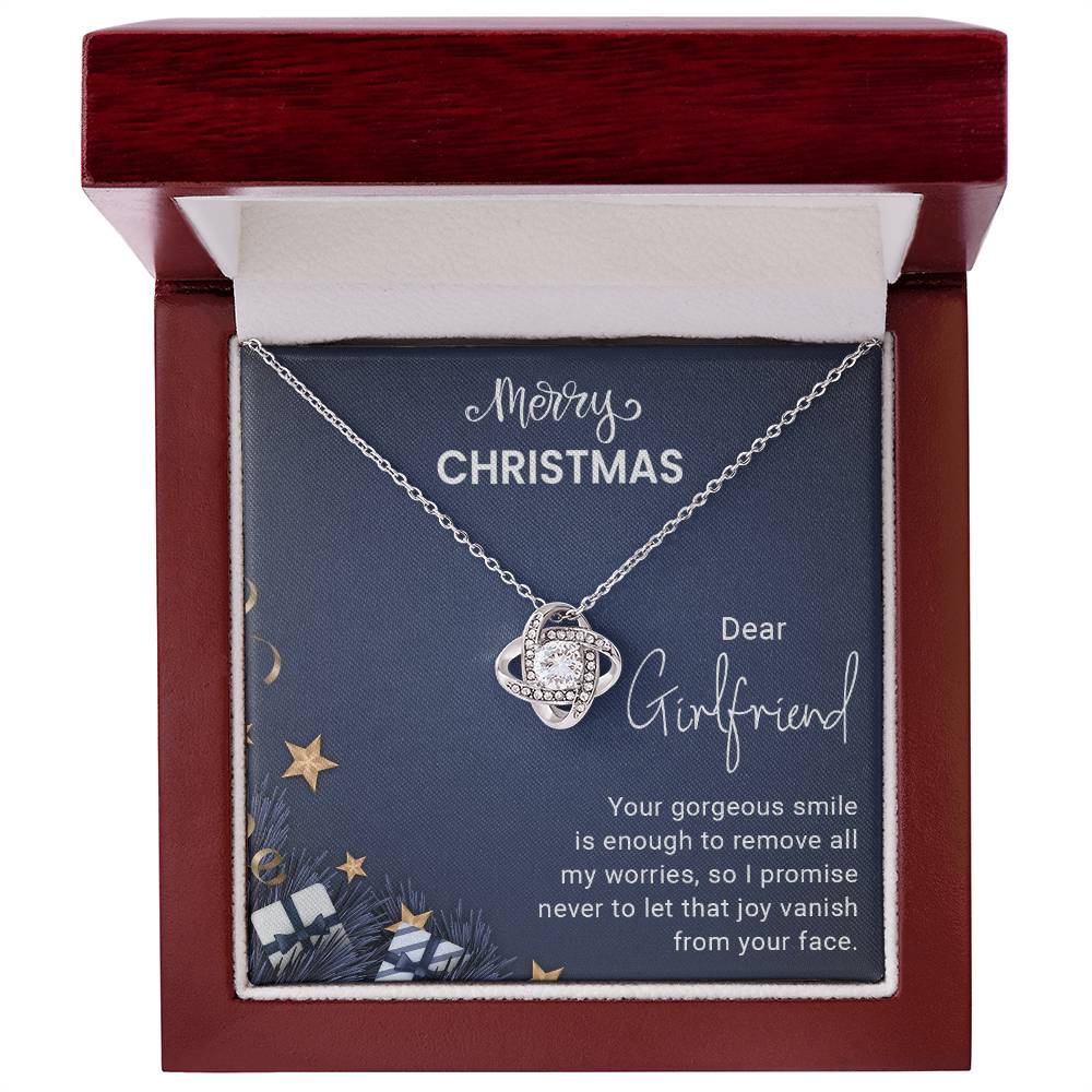 Christmas Magic for My Beautiful Girlfriend - A Necklace with Love A1078