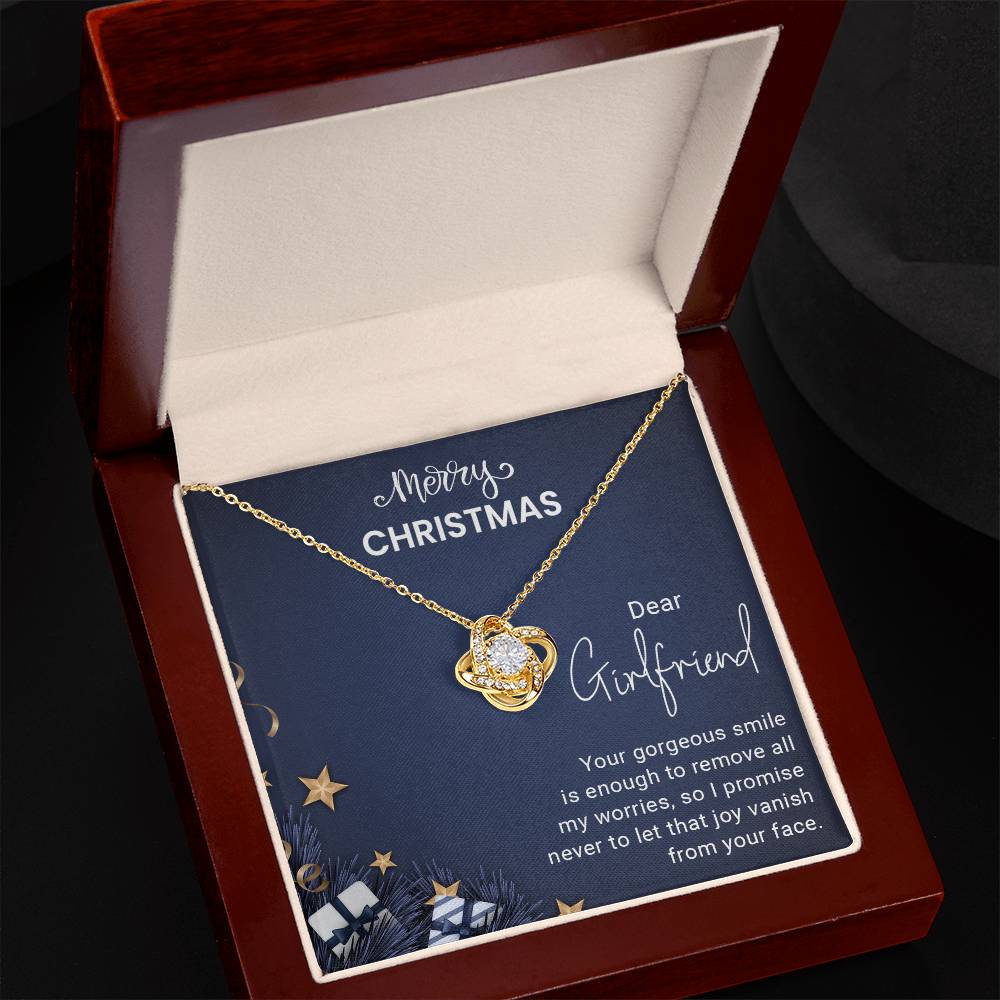 Christmas Magic for My Beautiful Girlfriend - A Necklace with Love A1078