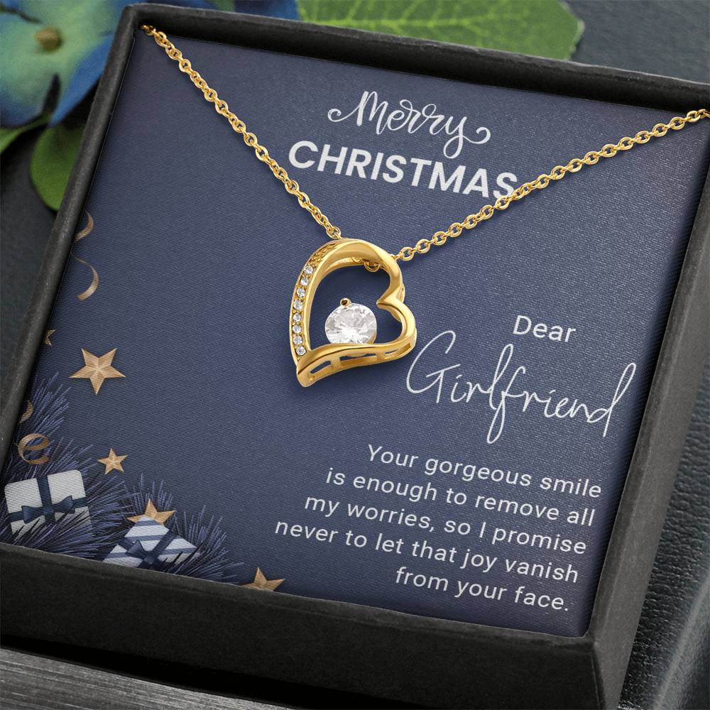 Christmas Magic for My Beautiful Girlfriend - A Necklace with Love A1078