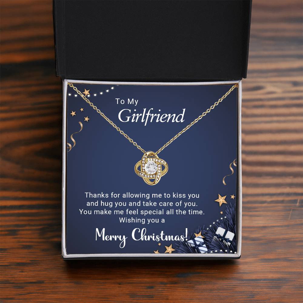 A Christmas Kiss in Jewelry - For My Beautiful Girlfriend A1079