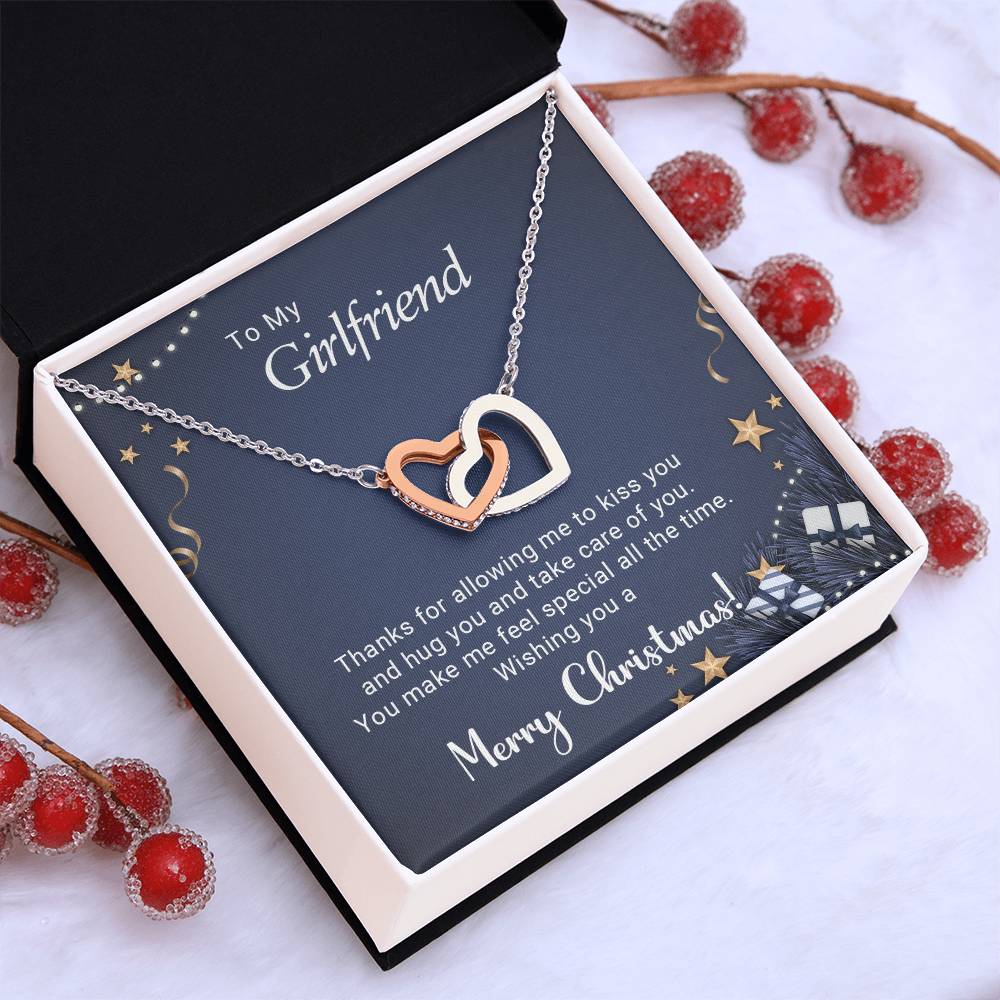 A Christmas Kiss in Jewelry - For My Beautiful Girlfriend A1079