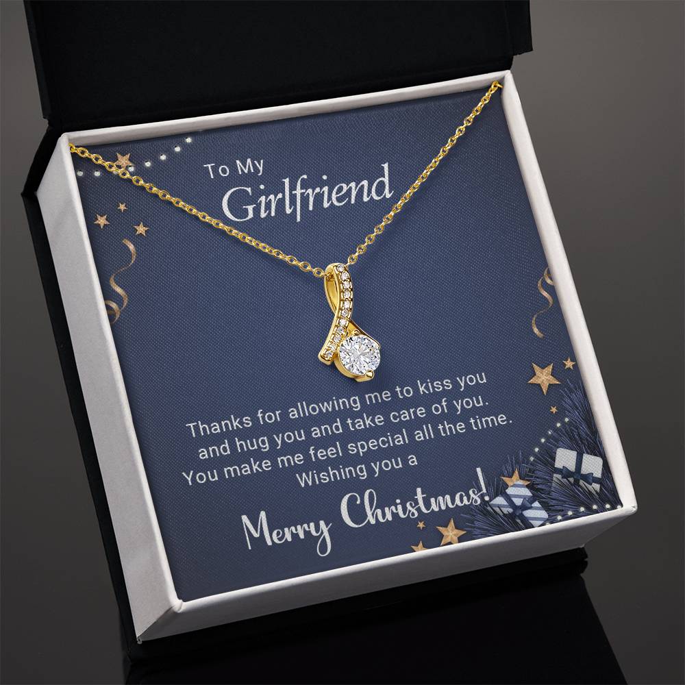 A Christmas Kiss in Jewelry - For My Beautiful Girlfriend A1079