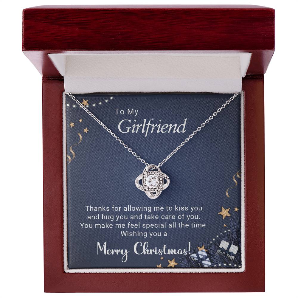 A Christmas Kiss in Jewelry - For My Beautiful Girlfriend A1079