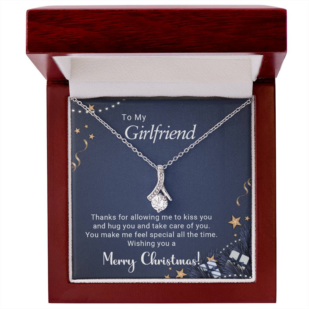 A Christmas Kiss in Jewelry - For My Beautiful Girlfriend A1079