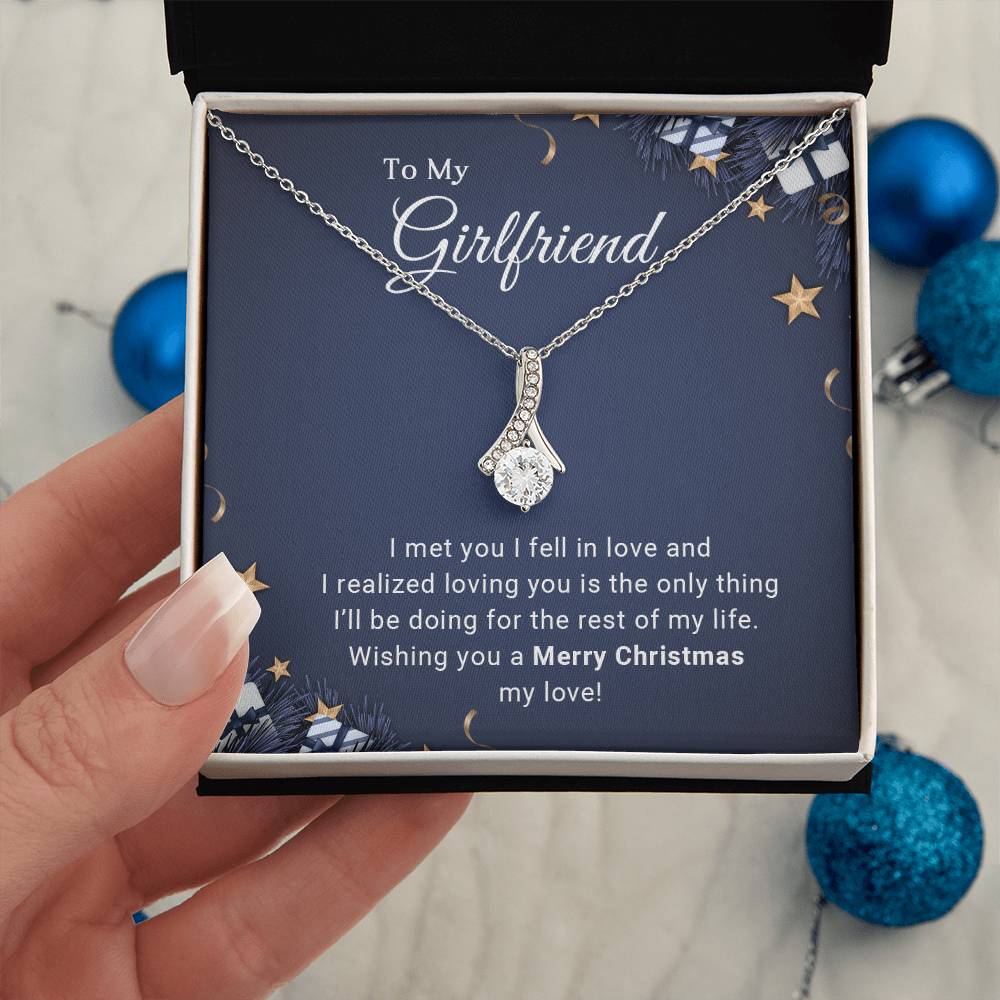 A Christmas Gift to Remember - Elegant Necklace for My Beloved Girlfriend A1080