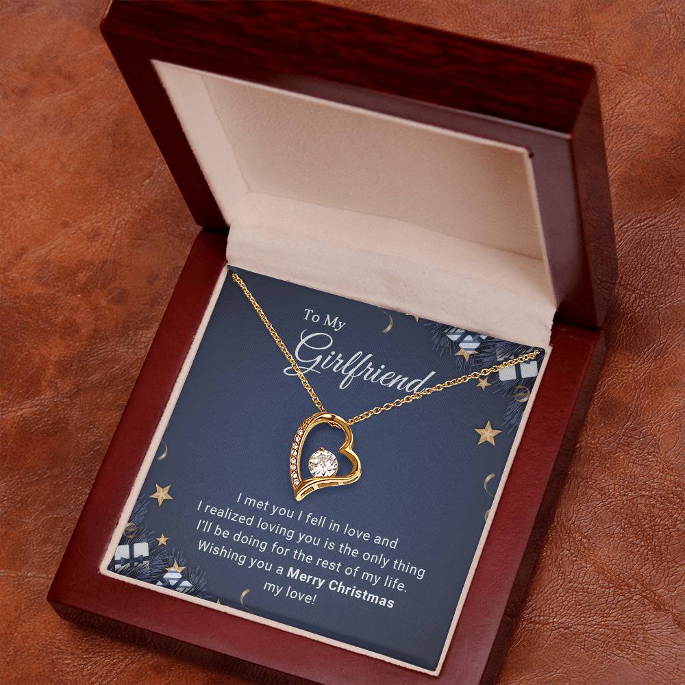 A Christmas Gift to Remember - Elegant Necklace for My Beloved Girlfriend A1080