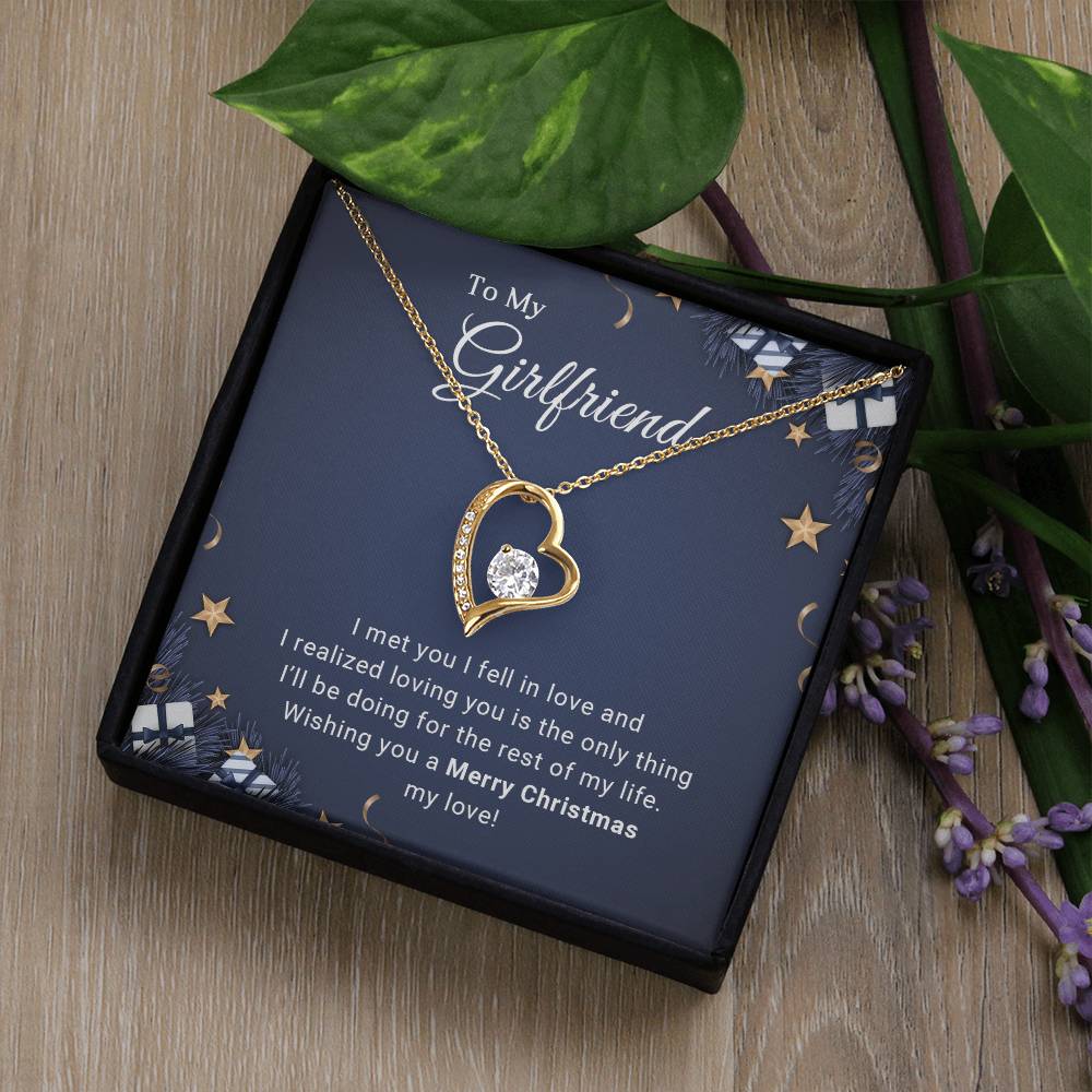 A Christmas Gift to Remember - Elegant Necklace for My Beloved Girlfriend A1080