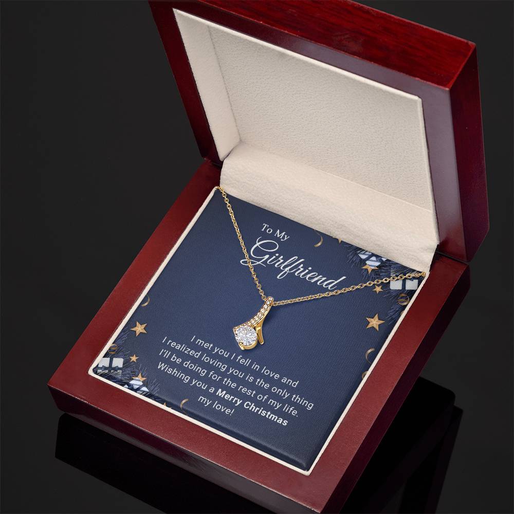 A Christmas Gift to Remember - Elegant Necklace for My Beloved Girlfriend A1080