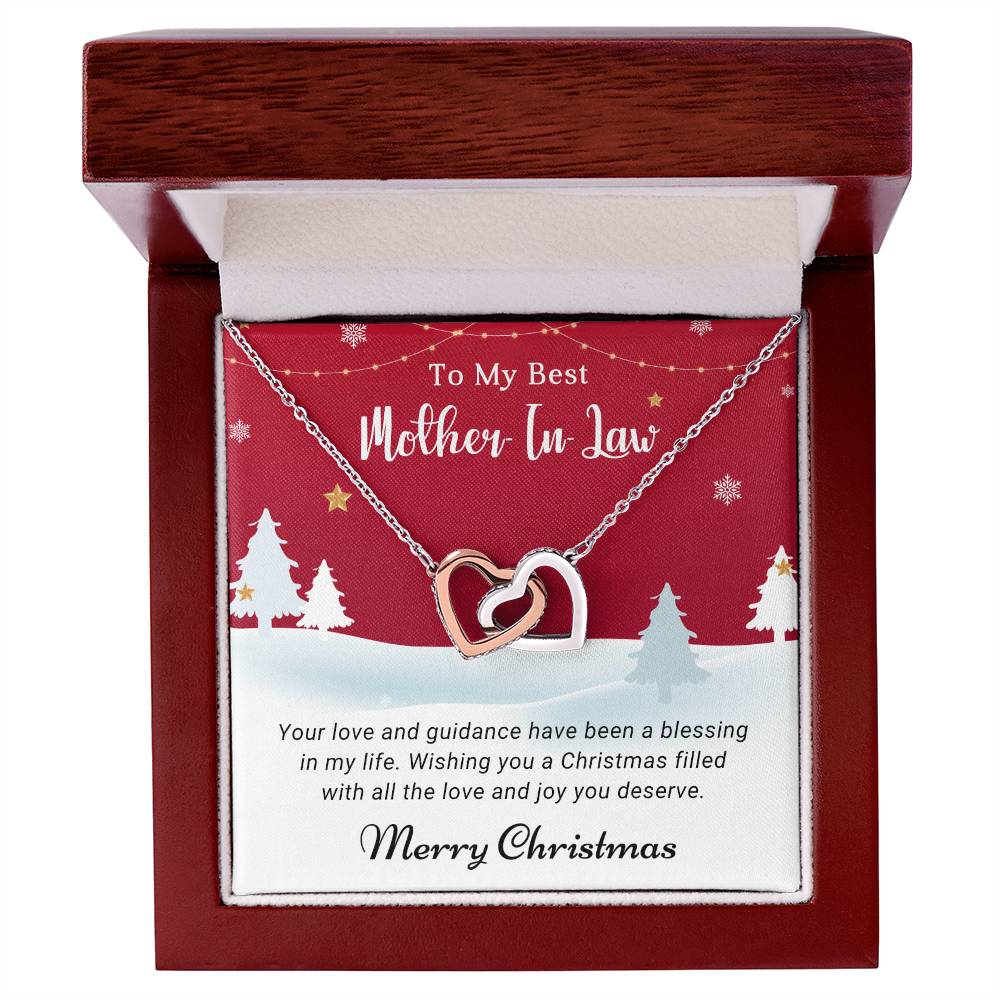 Give a Memorable Christmas Gift: ‘To My Mother-in-Law’ Necklace A1093