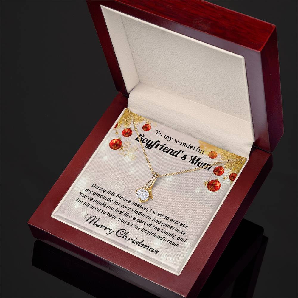 Celebrate the Season with a Beautiful Christmas Necklace for Your Boyfriend’s Mom A1098