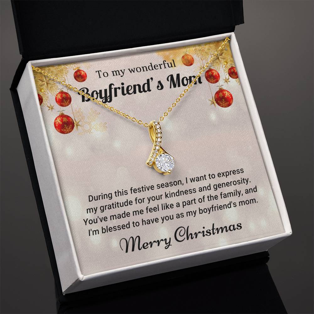 Celebrate the Season with a Beautiful Christmas Necklace for Your Boyfriend’s Mom A1098