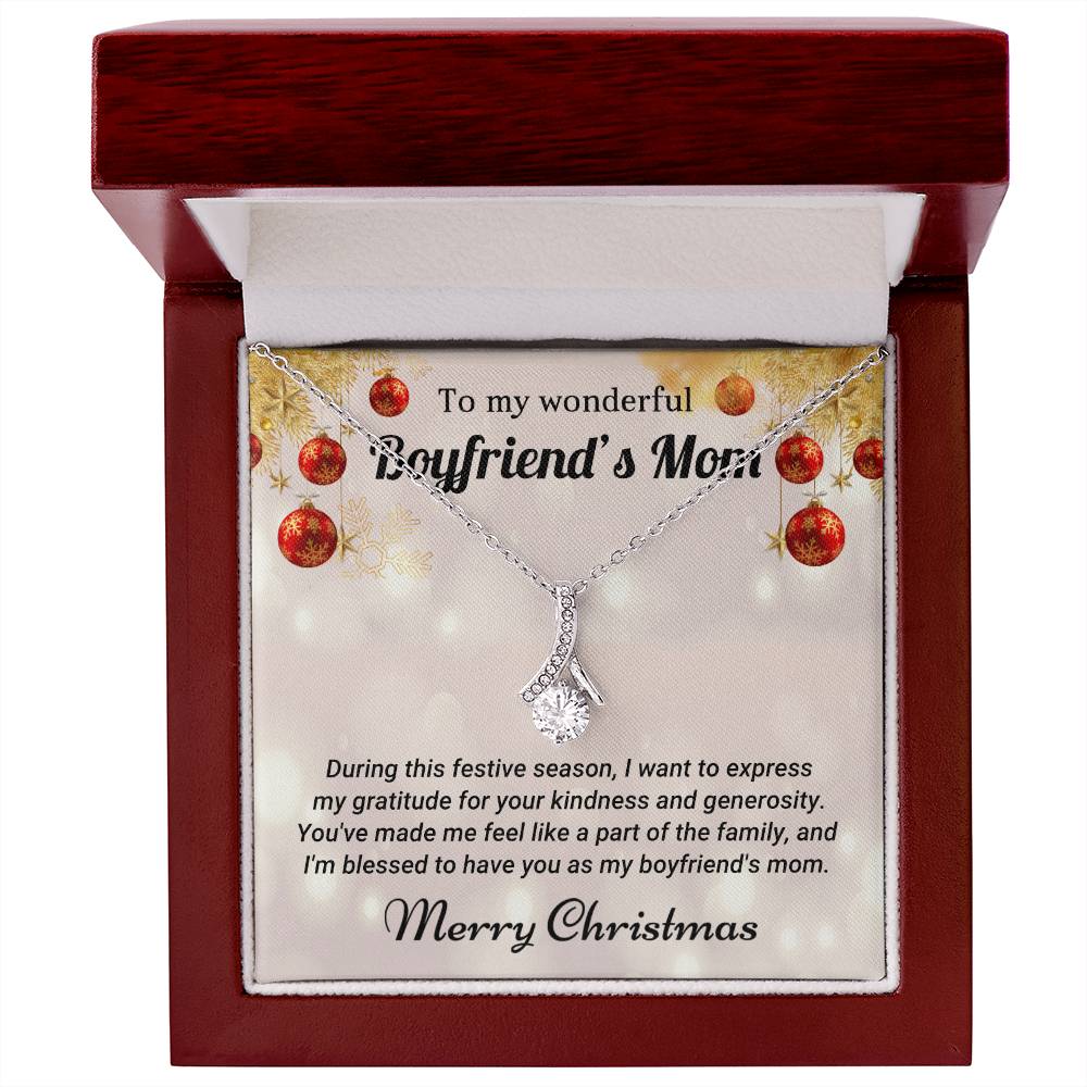 Celebrate the Season with a Beautiful Christmas Necklace for Your Boyfriend’s Mom A1098