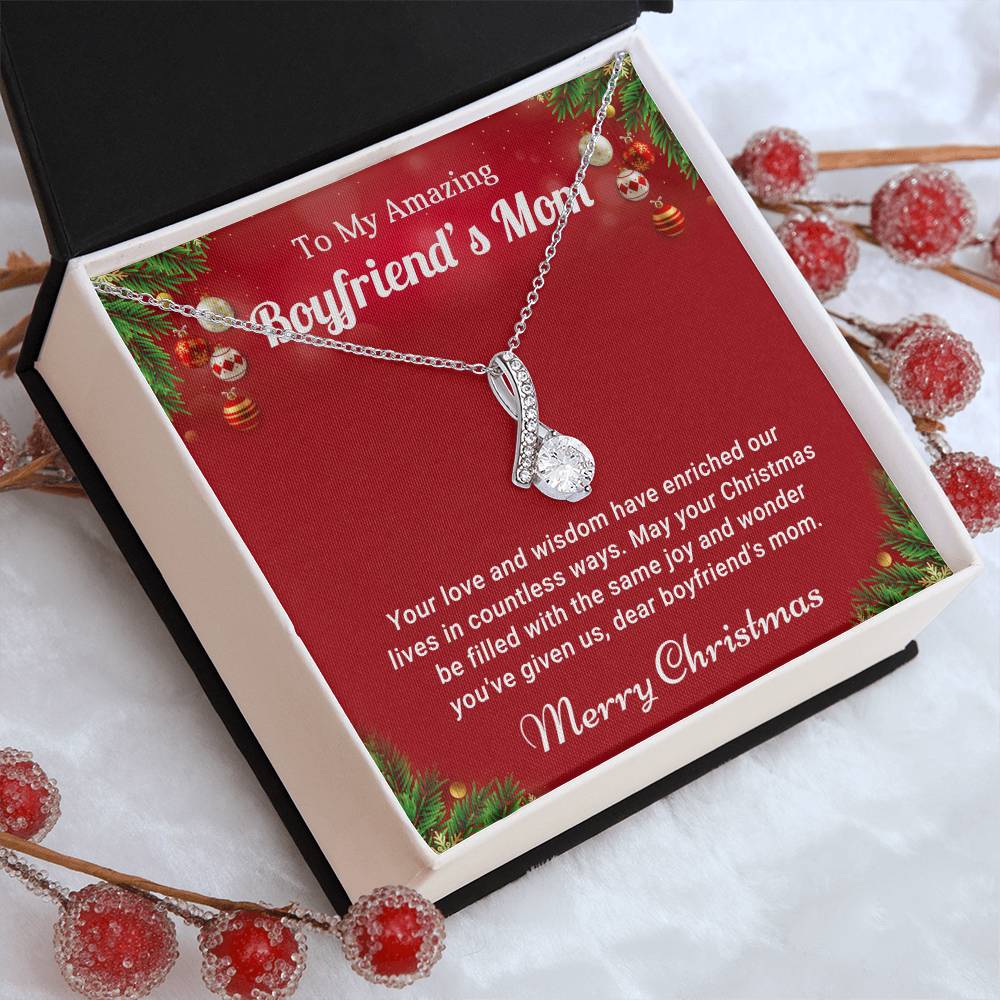 Gift Your Boyfriend’s Mom a Christmas Necklace That Shows Your Appreciation A1099