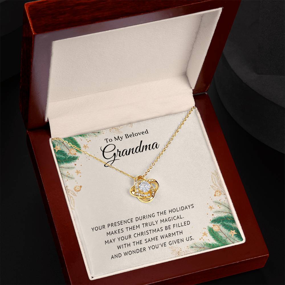 Celebrate Grandma’s Legacy with a Stunning Christmas Necklace Gift A1090