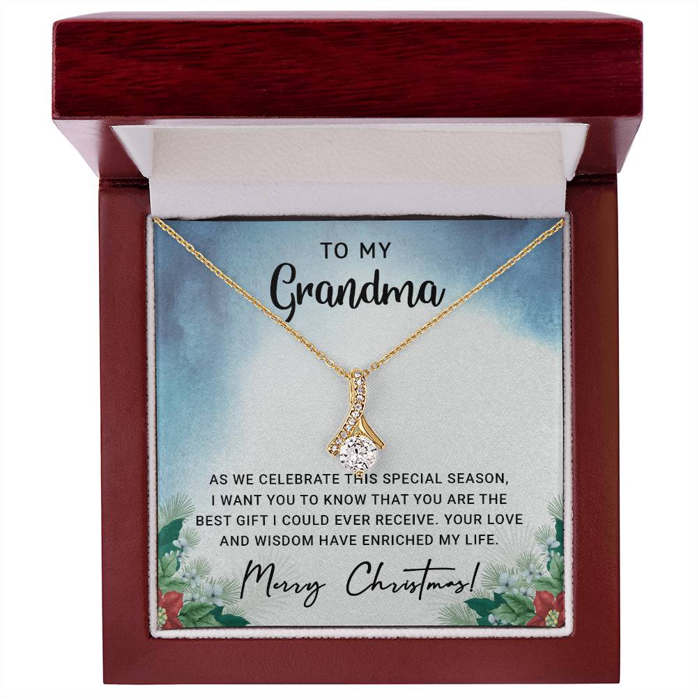 A Christmas Necklace for Grandma: Cherish Moments, Sparkle Memories A1089