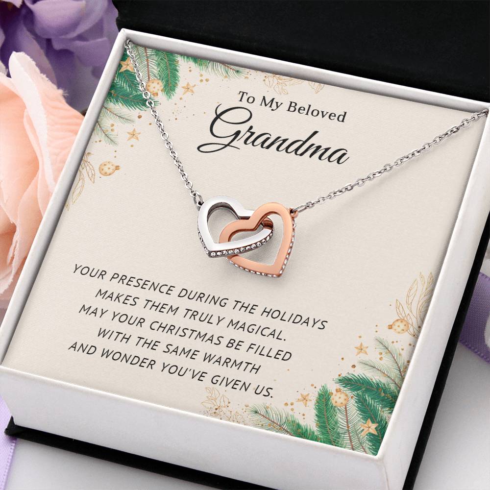 Celebrate Grandma’s Legacy with a Stunning Christmas Necklace Gift A1090