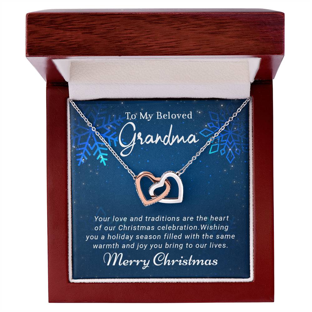 Transform Christmas into a Cherished Memory with a Necklace Gift for Grandma A1086