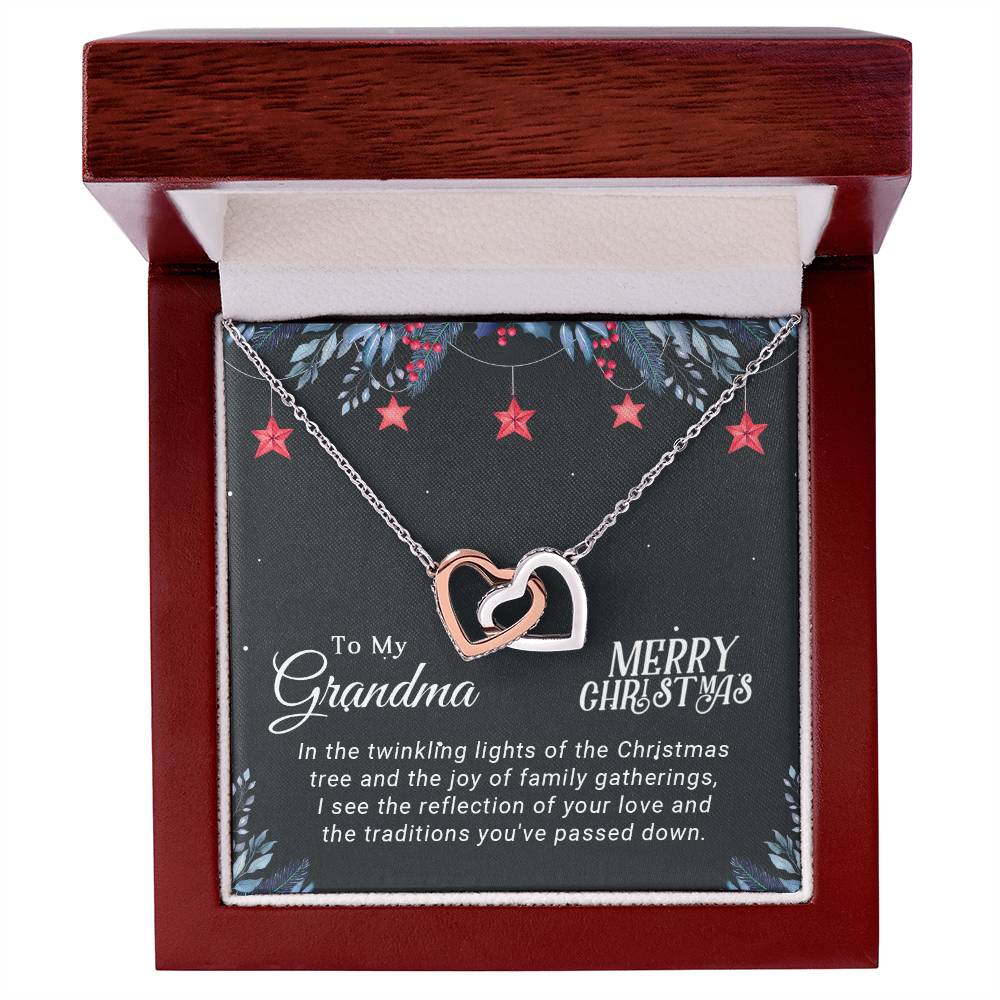 Honor Grandma’s Love with a Custom Christmas Necklace A1087