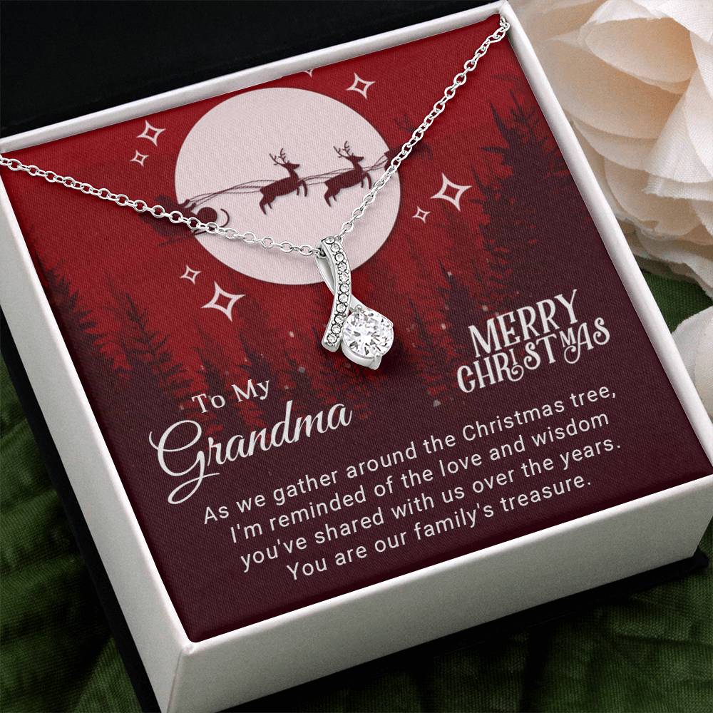 Make Grandma Feel Extra Loved This Christmas with a Stunning Necklace A1083