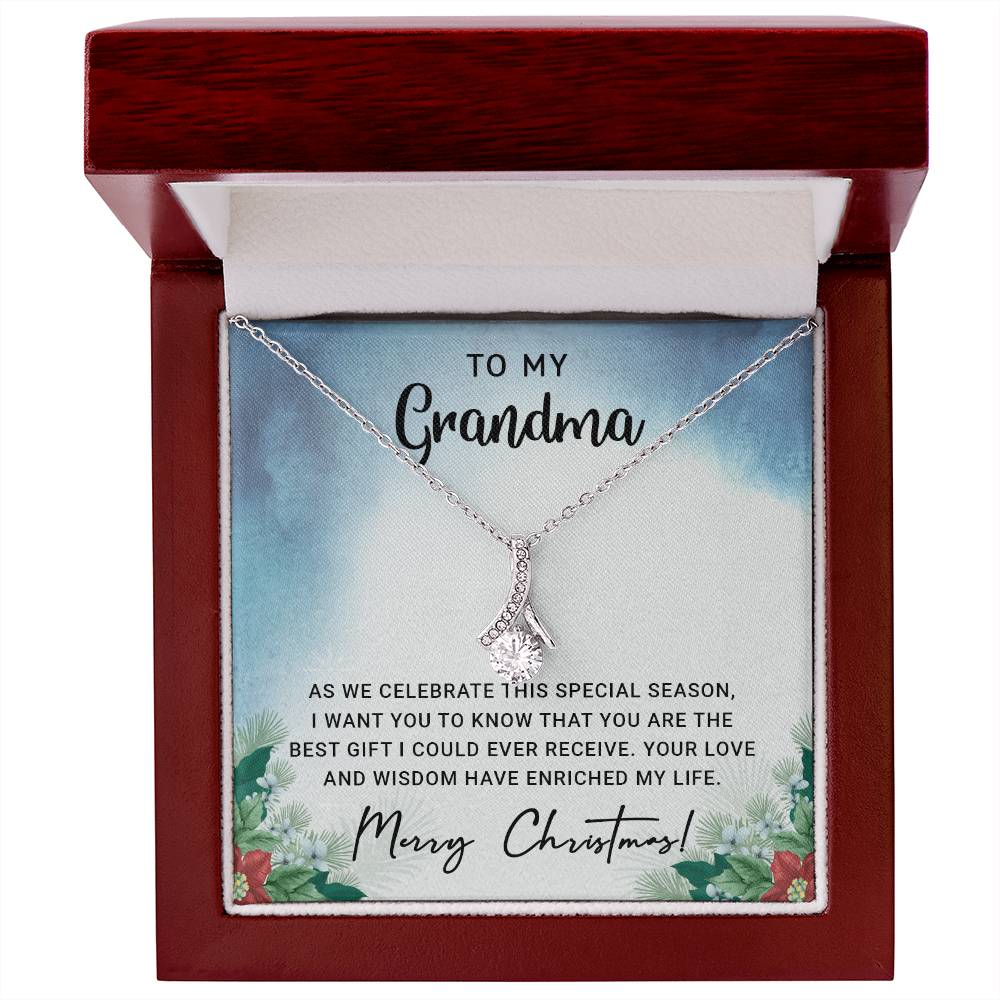 A Christmas Necklace for Grandma: Cherish Moments, Sparkle Memories A1089