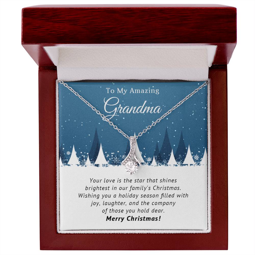 Find the Perfect Christmas Necklace Gift for Your Beloved Grandma A1082