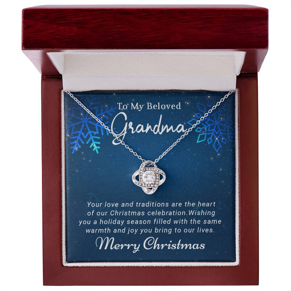 Transform Christmas into a Cherished Memory with a Necklace Gift for Grandma A1086