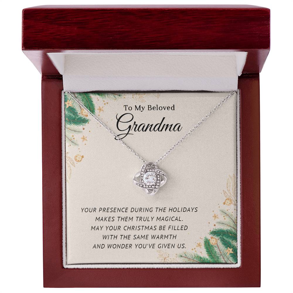 Celebrate Grandma’s Legacy with a Stunning Christmas Necklace Gift A1090