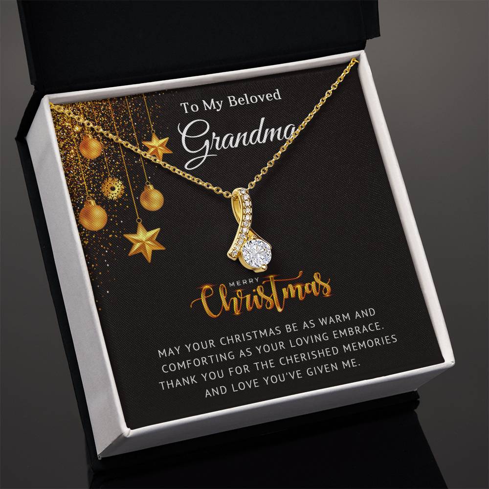 Surprise Your Beloved Grandma This Christmas with a Unique Necklace Gift A1081