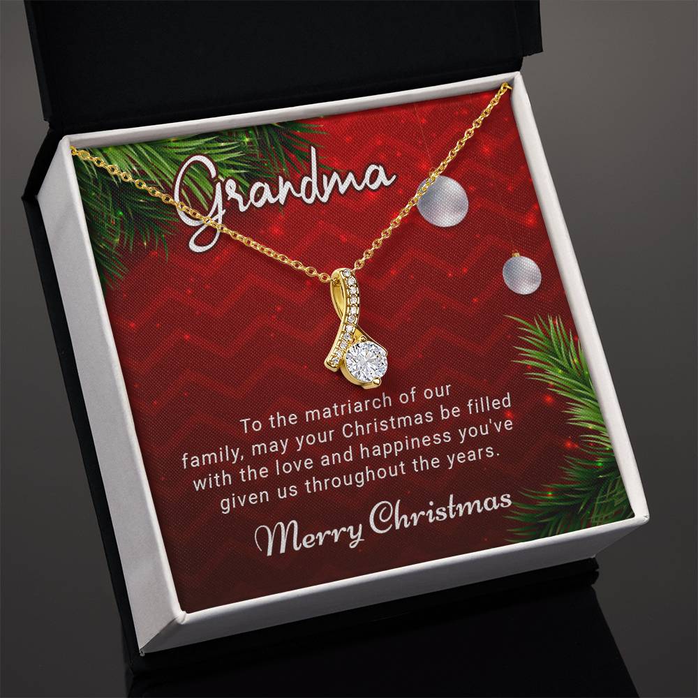 Bring a Smile to Grandma’s Face This Christmas with an Elegant Necklace A1085