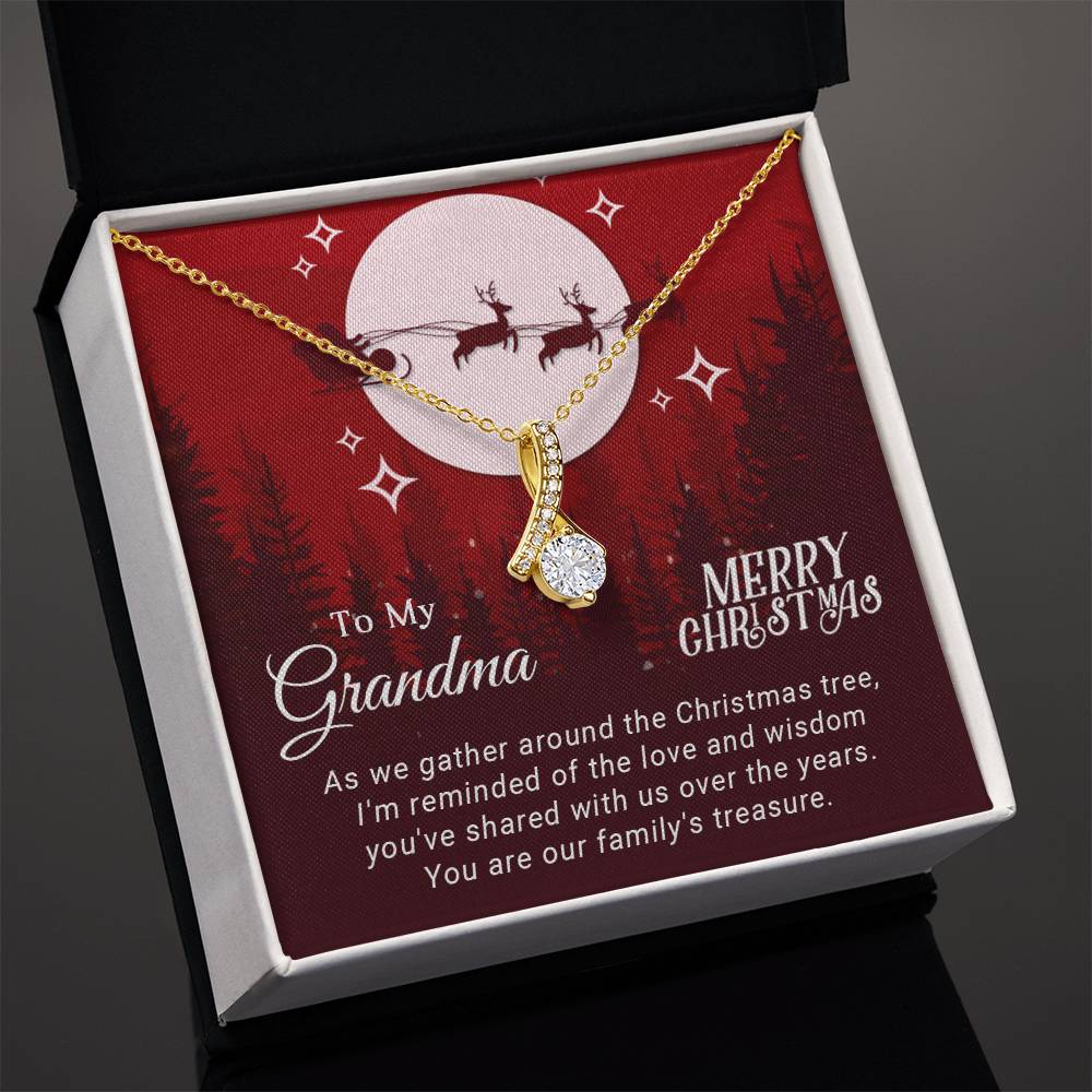 Make Grandma Feel Extra Loved This Christmas with a Stunning Necklace A1083