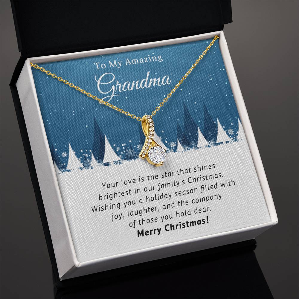 Find the Perfect Christmas Necklace Gift for Your Beloved Grandma A1082