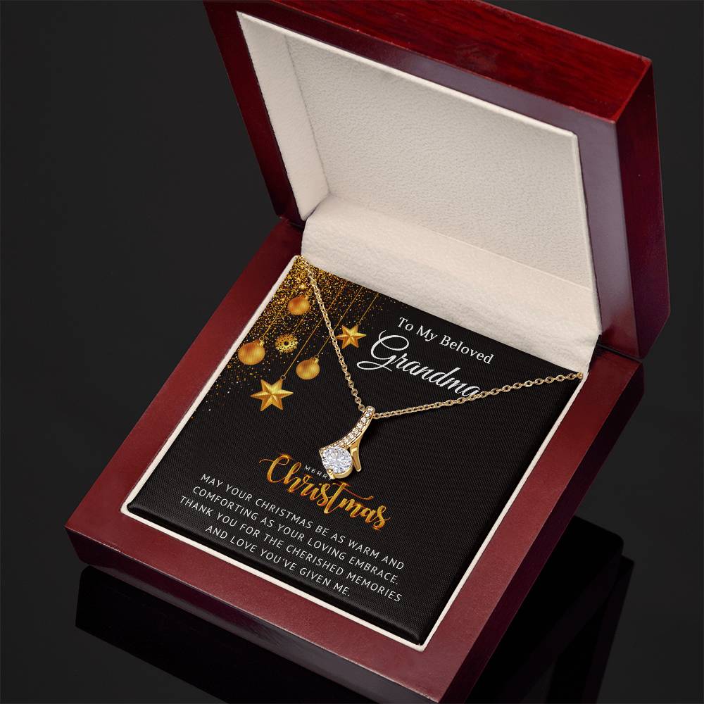 Surprise Your Beloved Grandma This Christmas with a Unique Necklace Gift A1081