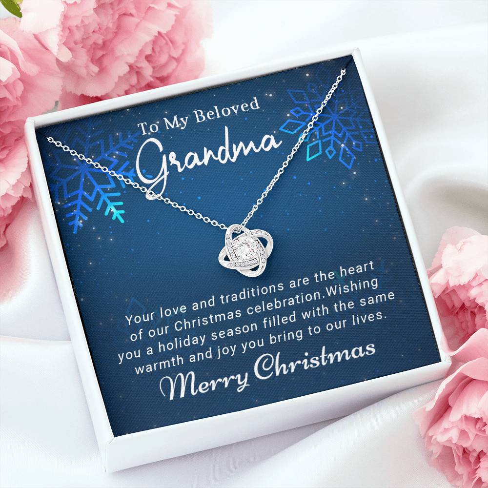 Transform Christmas into a Cherished Memory with a Necklace Gift for Grandma A1086