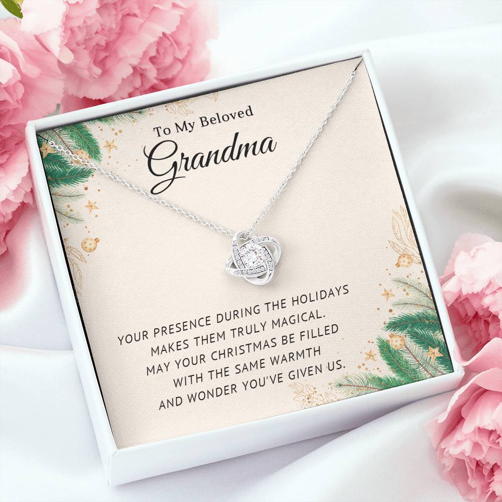 Celebrate Grandma’s Legacy with a Stunning Christmas Necklace Gift A1090