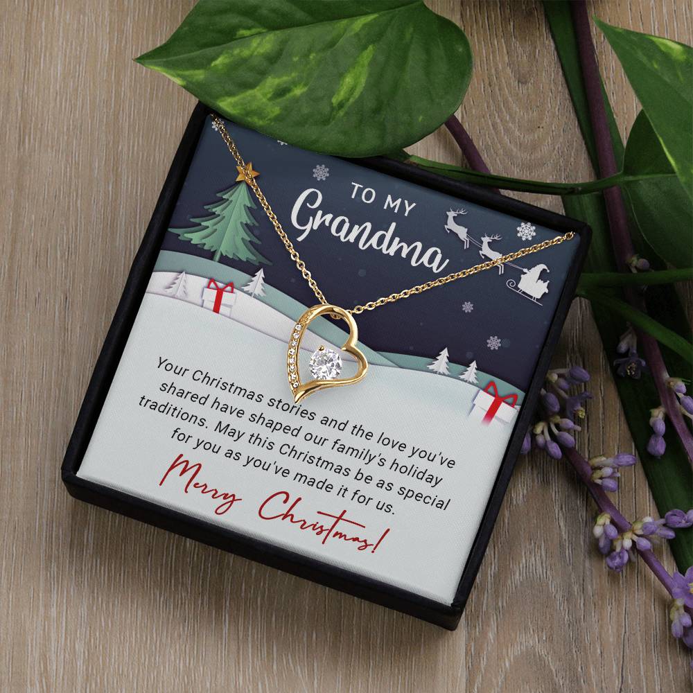 The Perfect Christmas Necklace for Grandma – A Gift Full of Love & Memories A1088