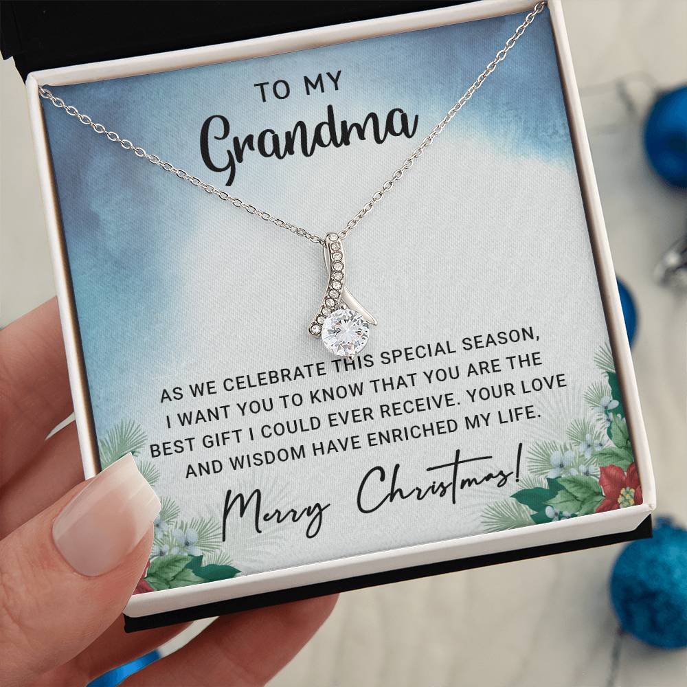 A Christmas Necklace for Grandma: Cherish Moments, Sparkle Memories A1089