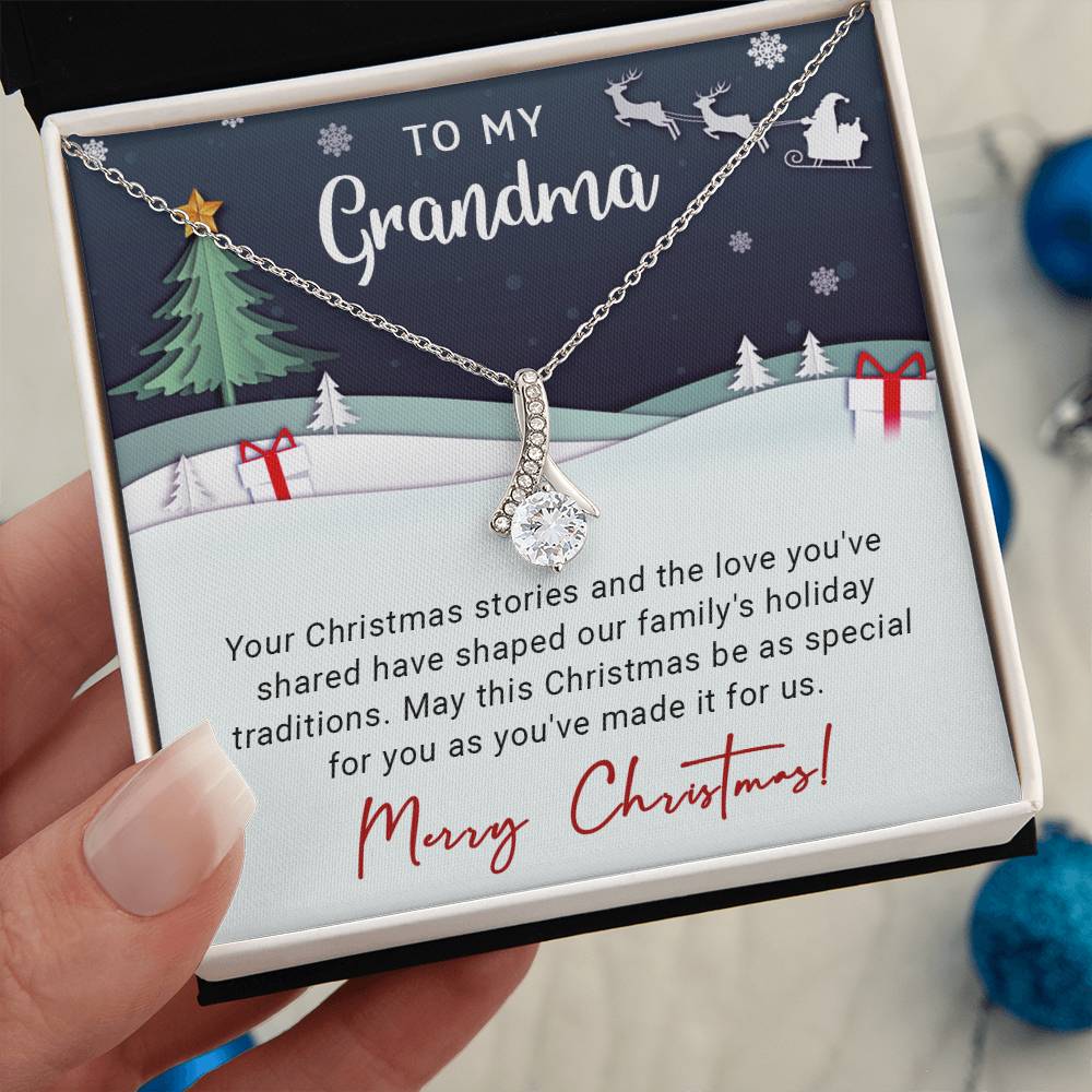 The Perfect Christmas Necklace for Grandma – A Gift Full of Love & Memories A1088