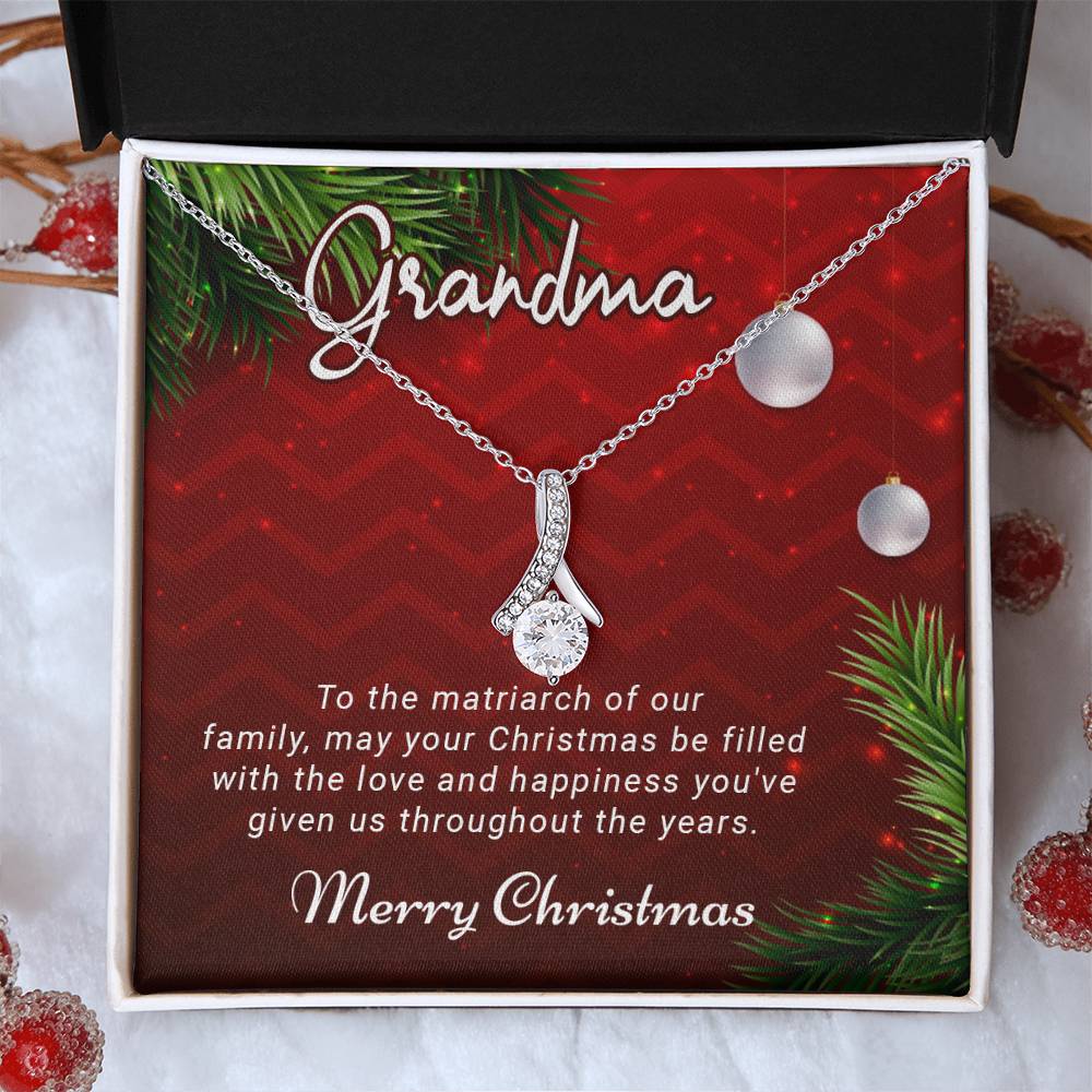 Bring a Smile to Grandma’s Face This Christmas with an Elegant Necklace A1085