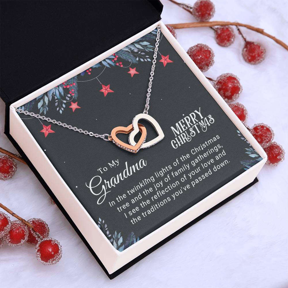 Honor Grandma’s Love with a Custom Christmas Necklace A1087