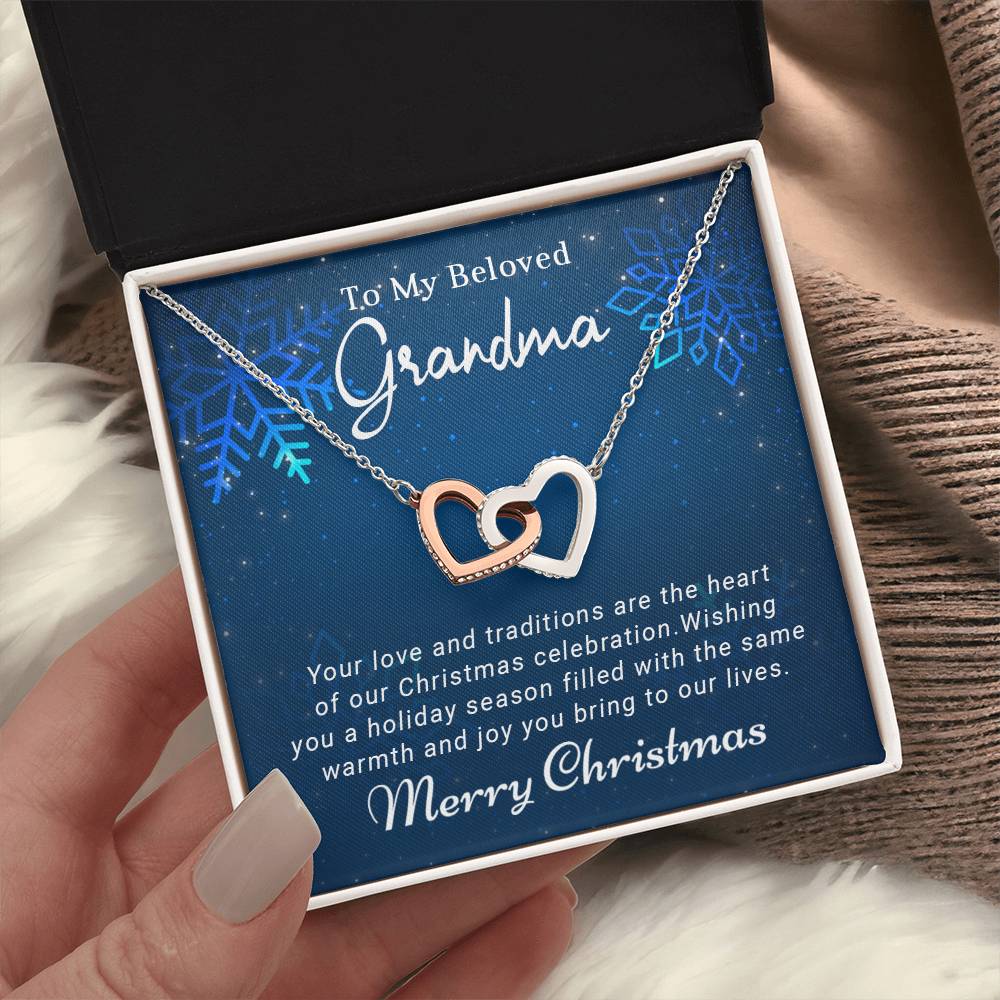 Transform Christmas into a Cherished Memory with a Necklace Gift for Grandma A1086