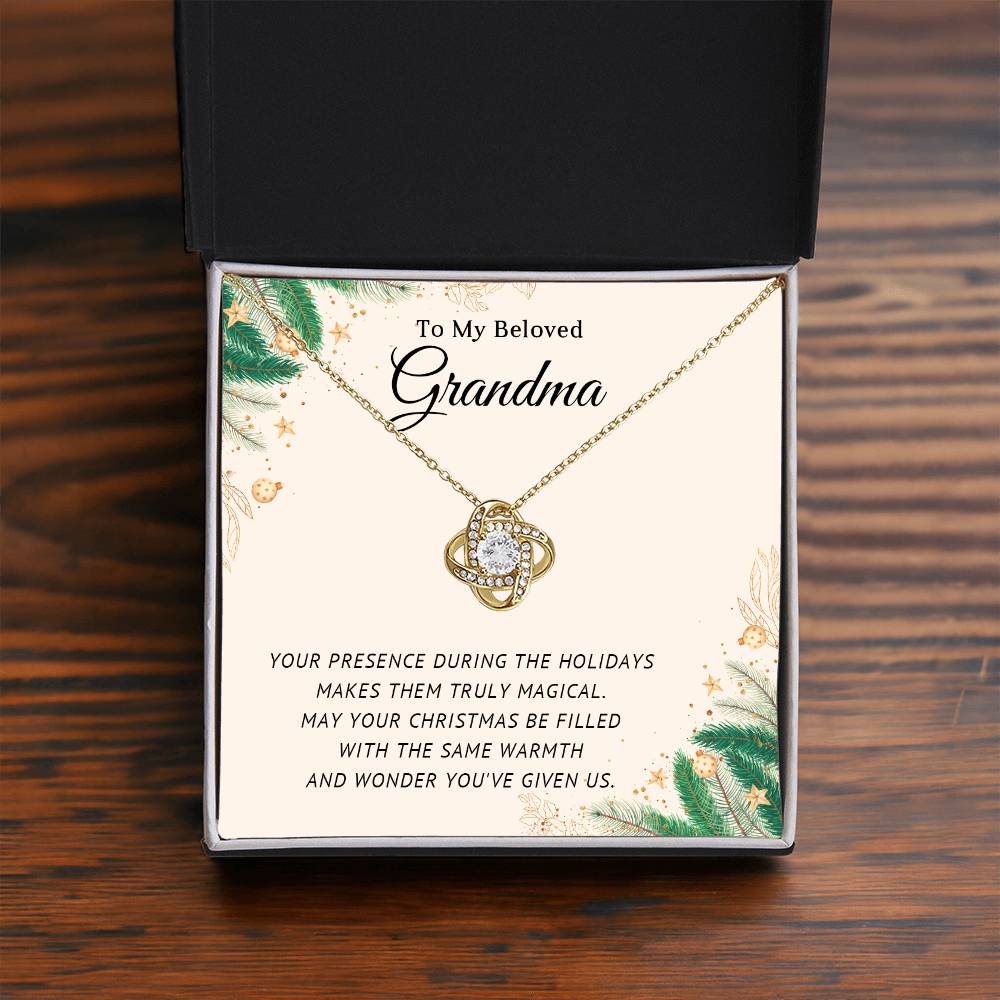 Celebrate Grandma’s Legacy with a Stunning Christmas Necklace Gift A1090